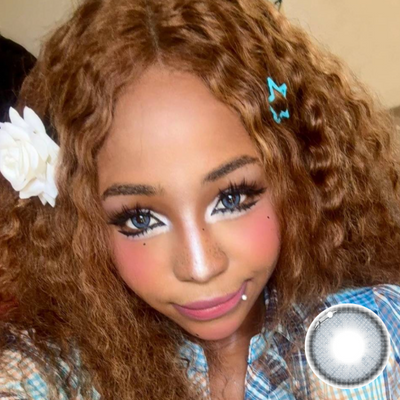 Eyemoody Frosted Grey | 6 Months, 2 pcs