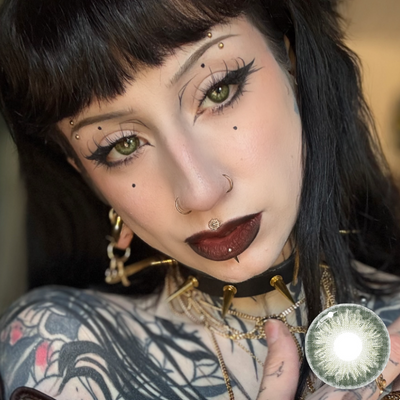 [NEW] Eyemoody Mossy Green | 6 Months, 2 pcs