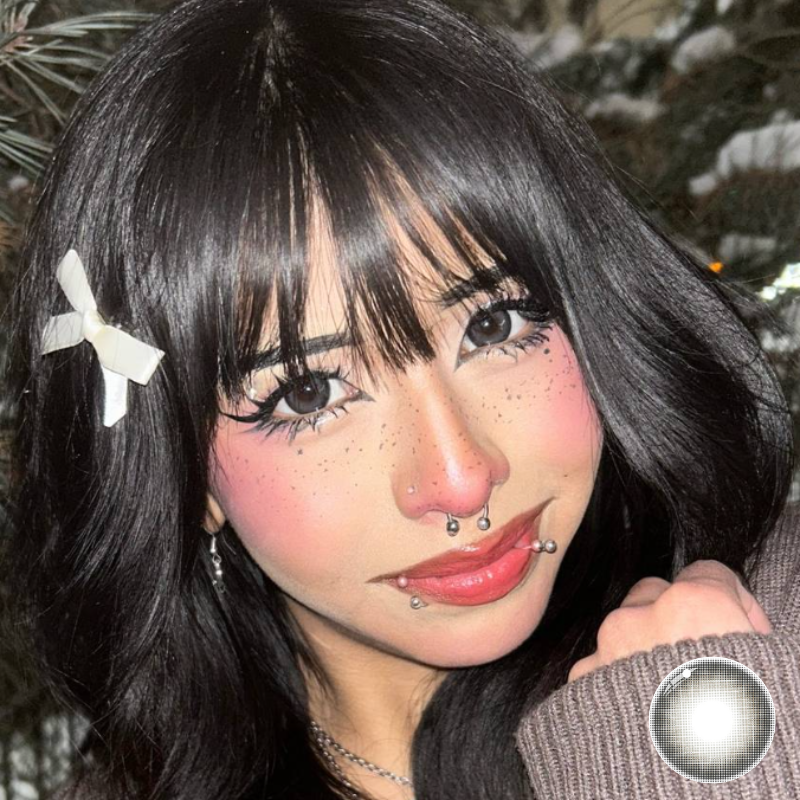 Eyemoody Misty Grey | 6 Months, 2 pcs