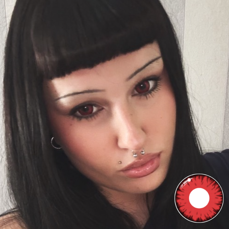 [NEW] Mori x Eyemoody Vampire Red | 6 Months, 2 pcs