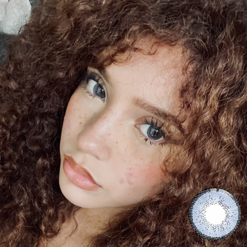 Harlequin x Eyemoody Aqua Blue | 6 Months, 2 pcs