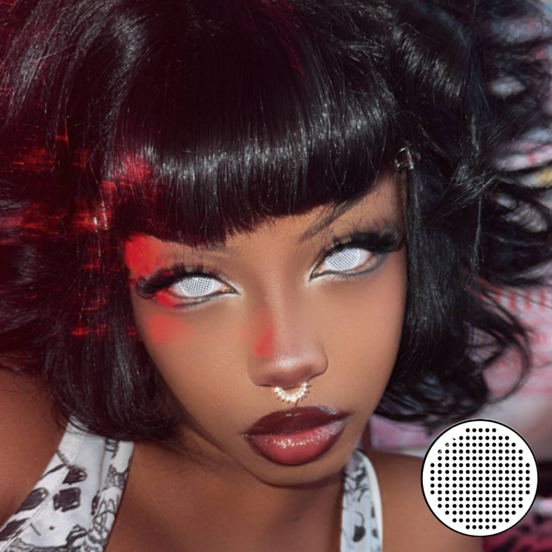 Eyemoody Gridding White | 6 Months, 2 pcs