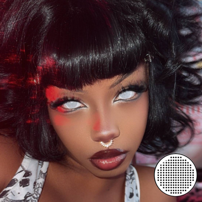 Dakonikon x Eyemoody Gridding White | 6 Months, 2 pcs