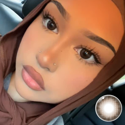 Eyemoody Misty Brown | 6 Months, 2 pcs