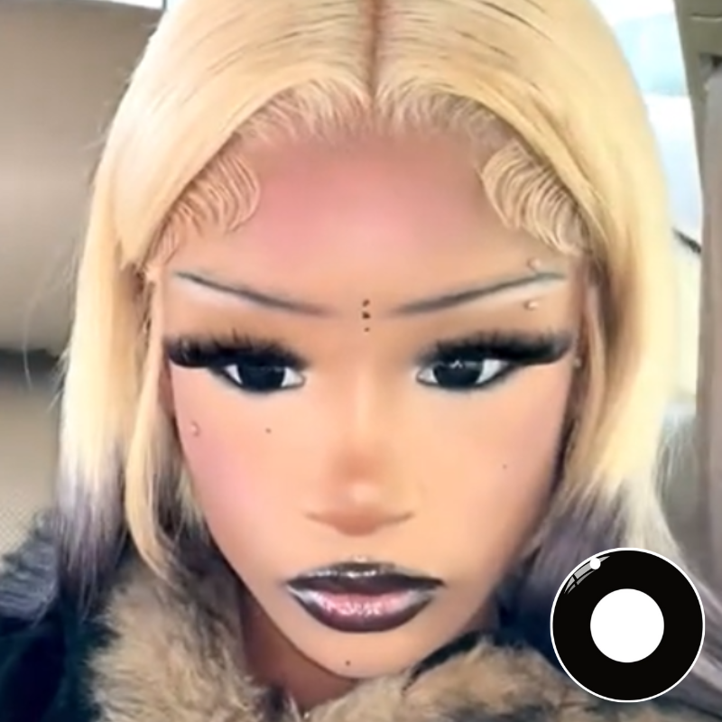 Halloween x Eyemoody Pure Black | 6 Months, 2 pcs