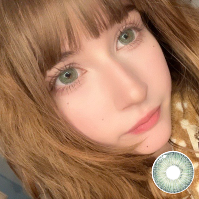 [NEW] Ar3ly x Eyemoody Aurora Green | 6 Months, 2 pcs