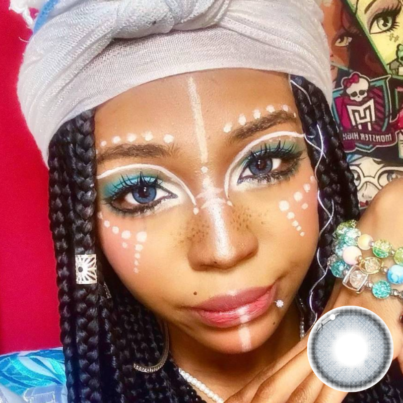 Kyra x Eyemoody Frosted Grey | 6 Months, 2 pcs