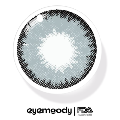 Eyemoody Aqua Grey | 6 Months, 2 pcs