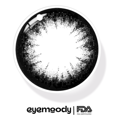 Eyemoody Midnight Black | 6 Months, 2 pcs