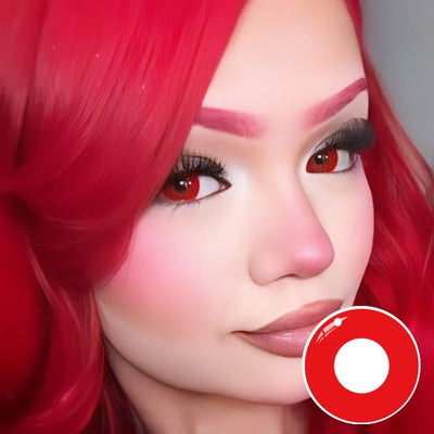 Eyemoody Pure Red | 6 Months, 2 pcs