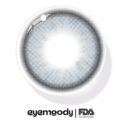 Eyemoody Frosted Grey | 6 Months, 2 pcs