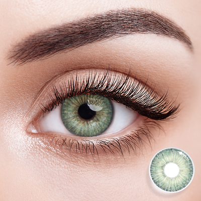 [NEW] Ar3ly x Eyemoody Aurora Green | 6 Months, 2 pcs