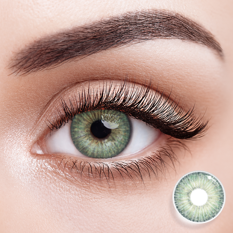[NEW] Ar3ly x Eyemoody Aurora Green | 6 Months, 2 pcs