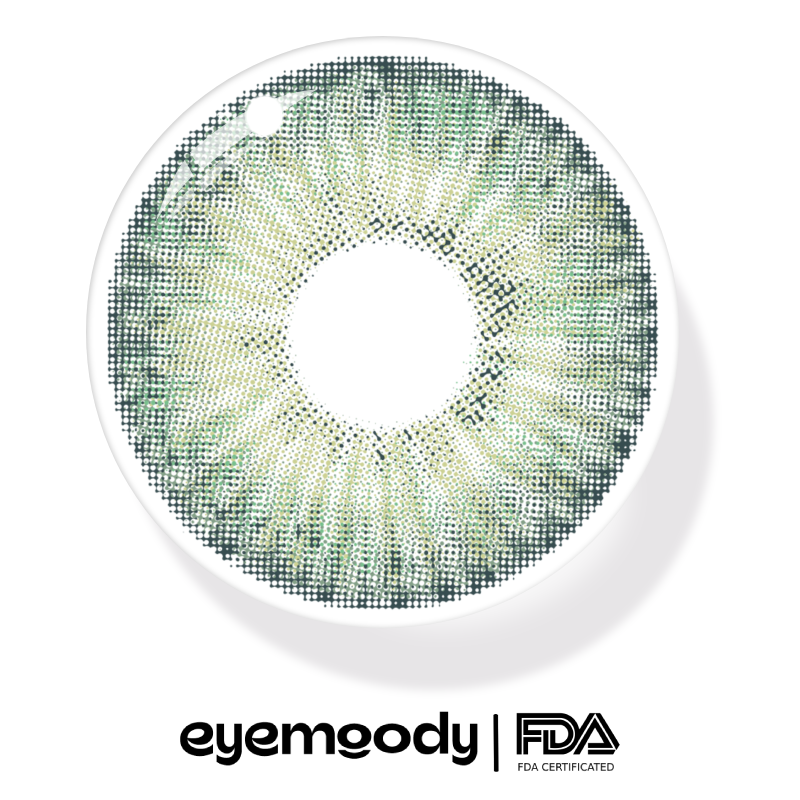 [NEW] Ar3ly x Eyemoody Aurora Green | 6 Months, 2 pcs