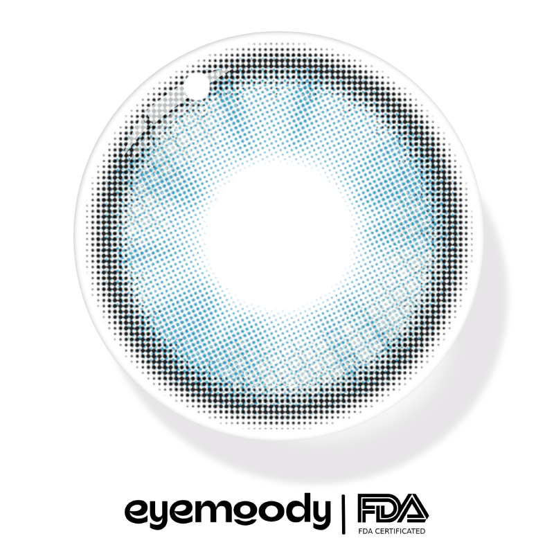 [NEW] Eyemoody Crystal Blue | 6 Months, 2 pcs