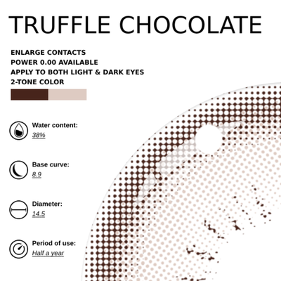 [NEW] Lexibewrry x Eyemoody Truffle Chocolate | 6 Months, 2 pcs