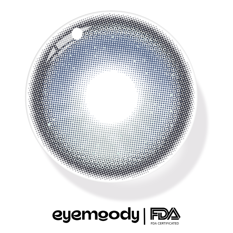 [NEW] Eyemoody Fade Blue | 6 Months, 2 pcs