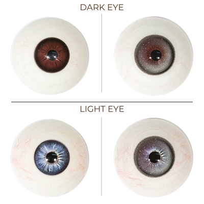 [NEW] Eyemoody Fade Grey | 6 Months, 2 pcs