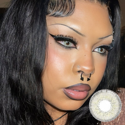 Eyemoody Juicy Grey | 6 Months, 2 pcs