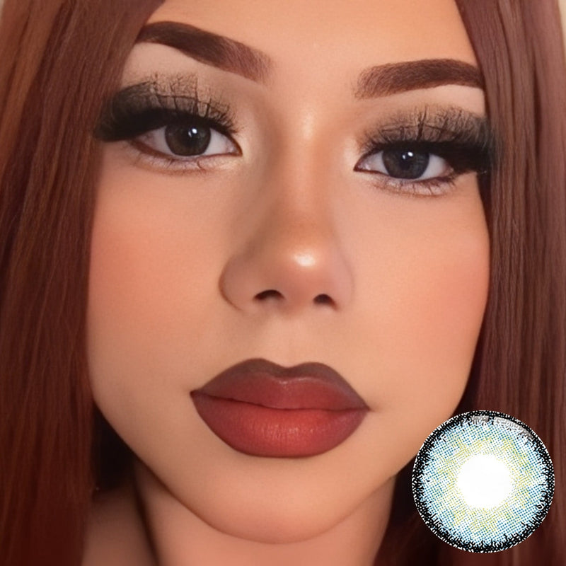 Eyemoody Ice Blue | 6 Months, 2 pcs