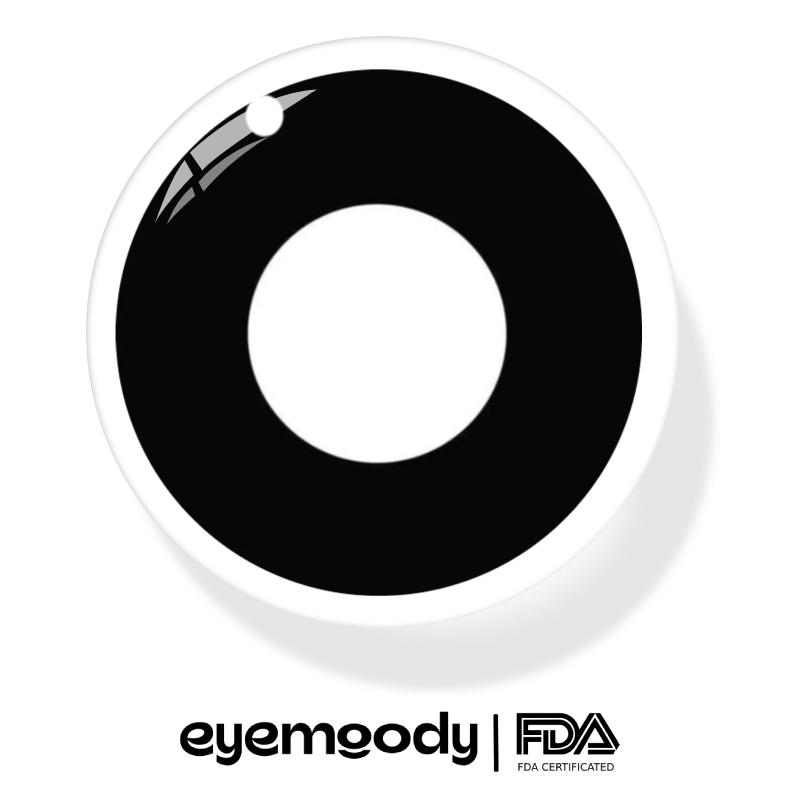 Halloween x Eyemoody Pure Black | 6 Months, 2 pcs