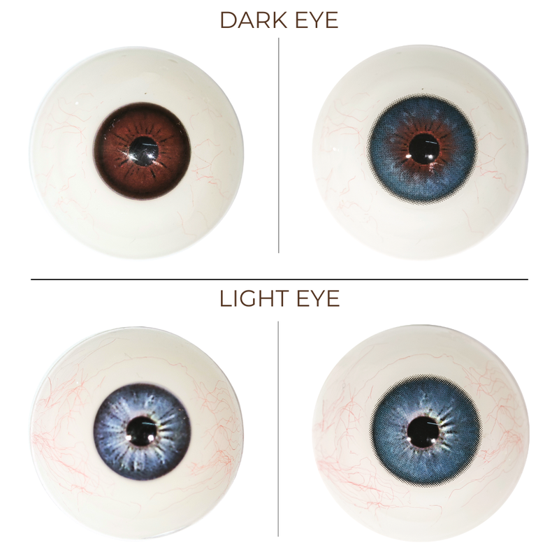 Eyemoody Mermaid Blue | 6 Months, 2 pcs