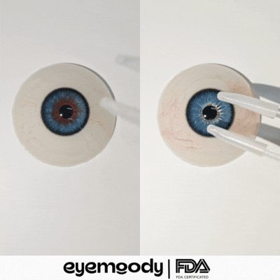 Vanessa x Eyemoody Mermaid Blue | 6 Months, 2 pcs