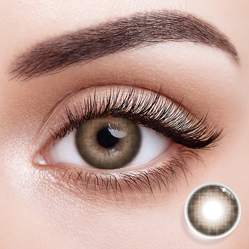 Eyemoody Misty Brown Contact Lenses - as seen on @absolutedoomed's routine