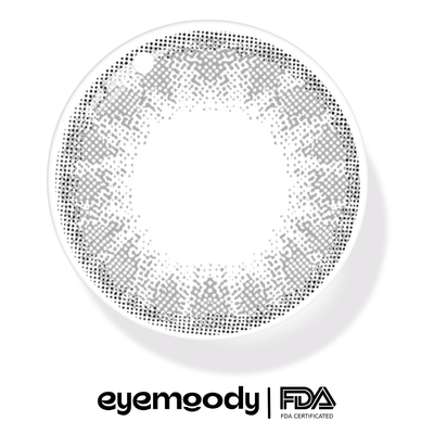 Eyemoody Shadow Grey | 6 Months, 2 pcs