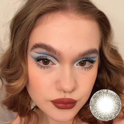 Eyemoody Sparkled Brown | 6 Months, 2 pcs