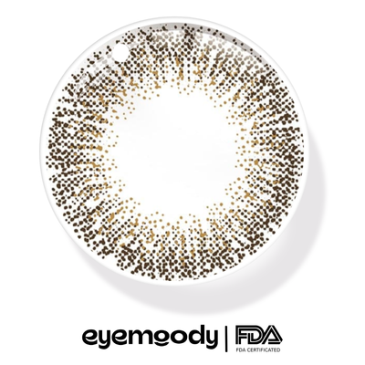 Eyemoody Sparkled Brown | 6 Months, 2 pcs