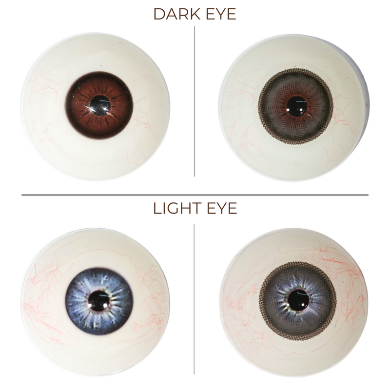 [NEW] Eyemoody Fawn Brown | 6 Months, 2 pcs