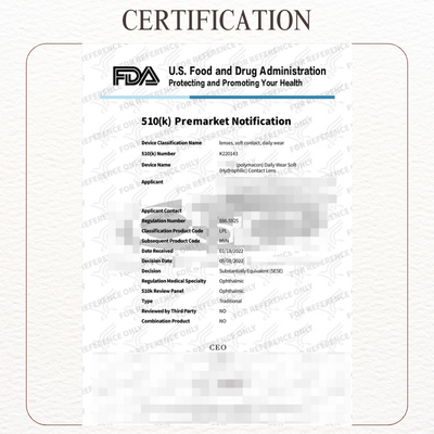 Schwarze farbige Kontaktlinsen von Eyemiol | 0,00, 6 Monate (2 Linsen)