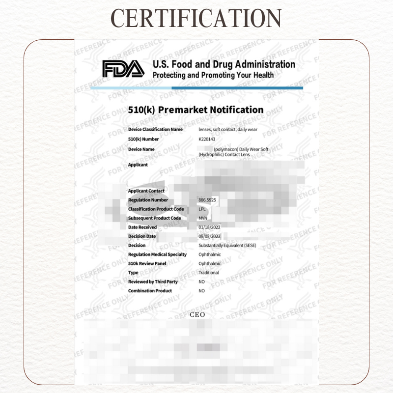 Schwarze farbige Kontaktlinsen von Eyemiol | 0,00, 6 Monate (2 Linsen)