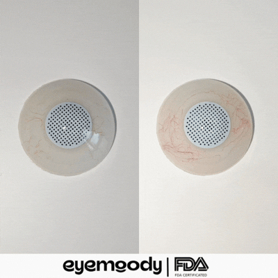 Amglamm x Eyemoody Gridding White | 6 Months, 2 pcs