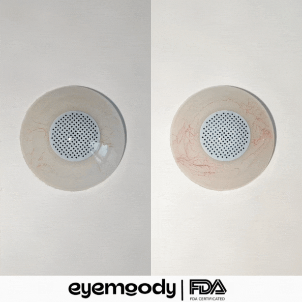 Eyemoody Gridding White | 6 Months, 2 pcs