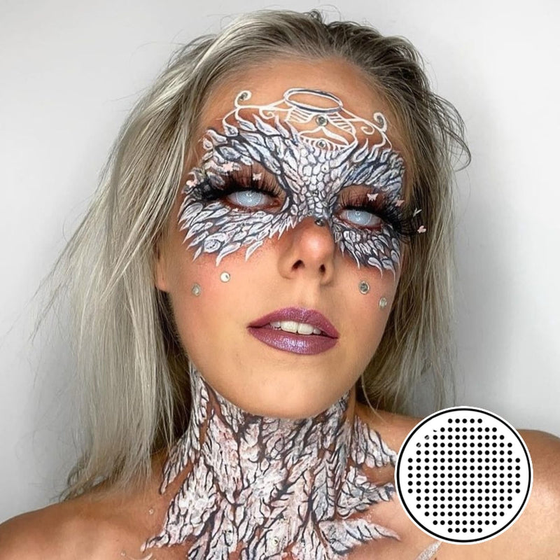 Eyemoody Gridding White | 6 Months, 2 pcs