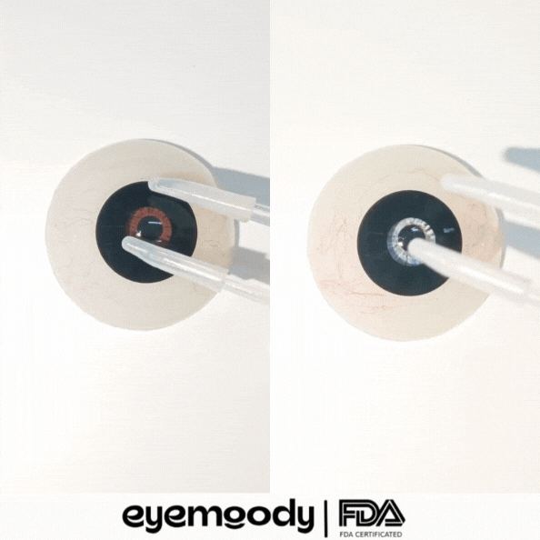 Amglamm x Eyemoody Pure Black | 6 Months, 2 pcs