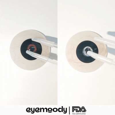 Roach x Eyemoody Pure Black| 6 Months, 2 pcs