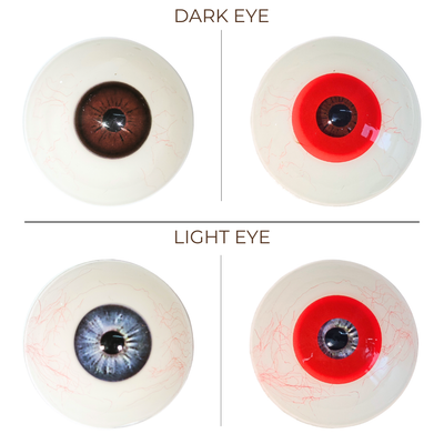 Eyemoody Pure Red | 6 Months, 2 pcs