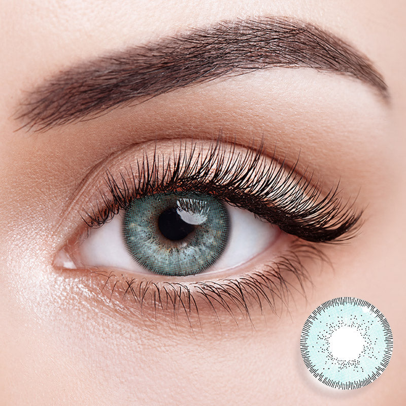 EyeMoody Medieval blaue farbige Kontaktlinsen | 0,00, 6 Monate (2 Linsen)
