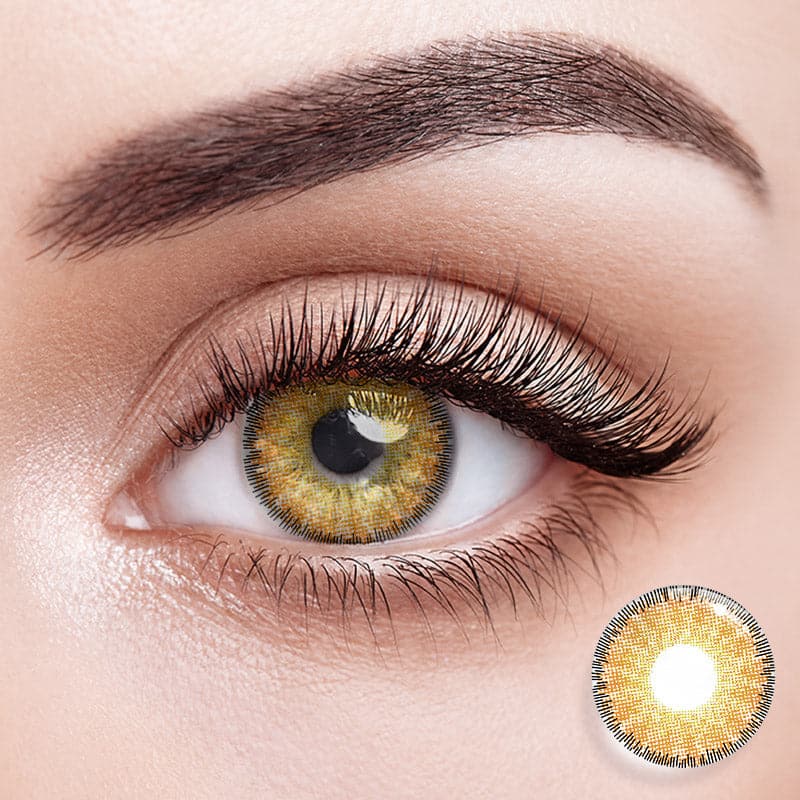 Eyemiol Twilight Brown Colored Contact Lenses | 0.00, 6 Months (2 lenses)