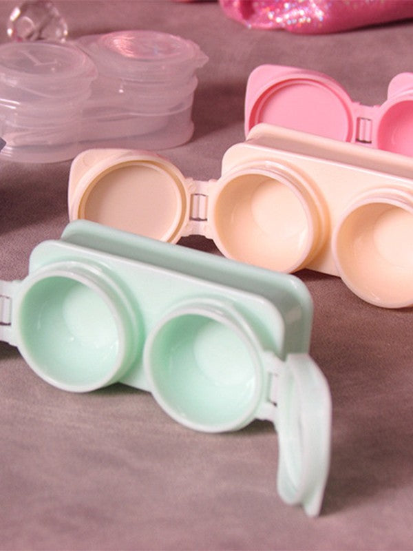 Eyemoody Solid Color Flap Lens Case