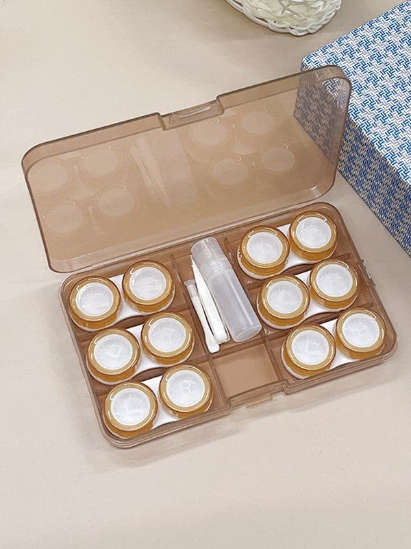 Eyemoody 6pack Clear Contact Lens Cases