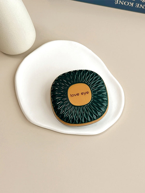 Love Eye Contact Lens Case with Mirror