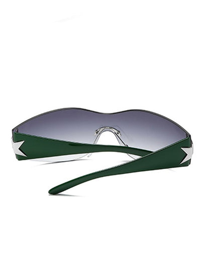 Y2K Star Elegante sportliche Sonnenbrille